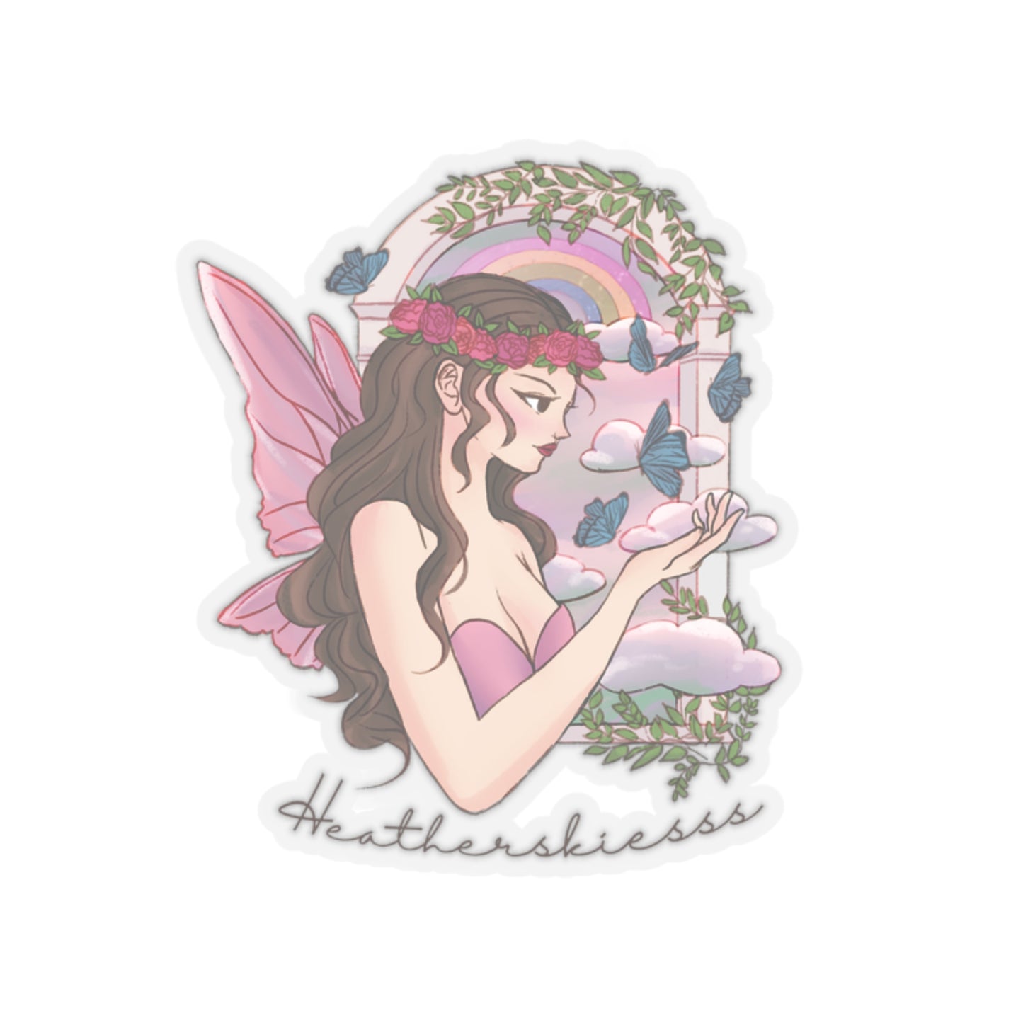 Heatherskiesss Fairy Sticker