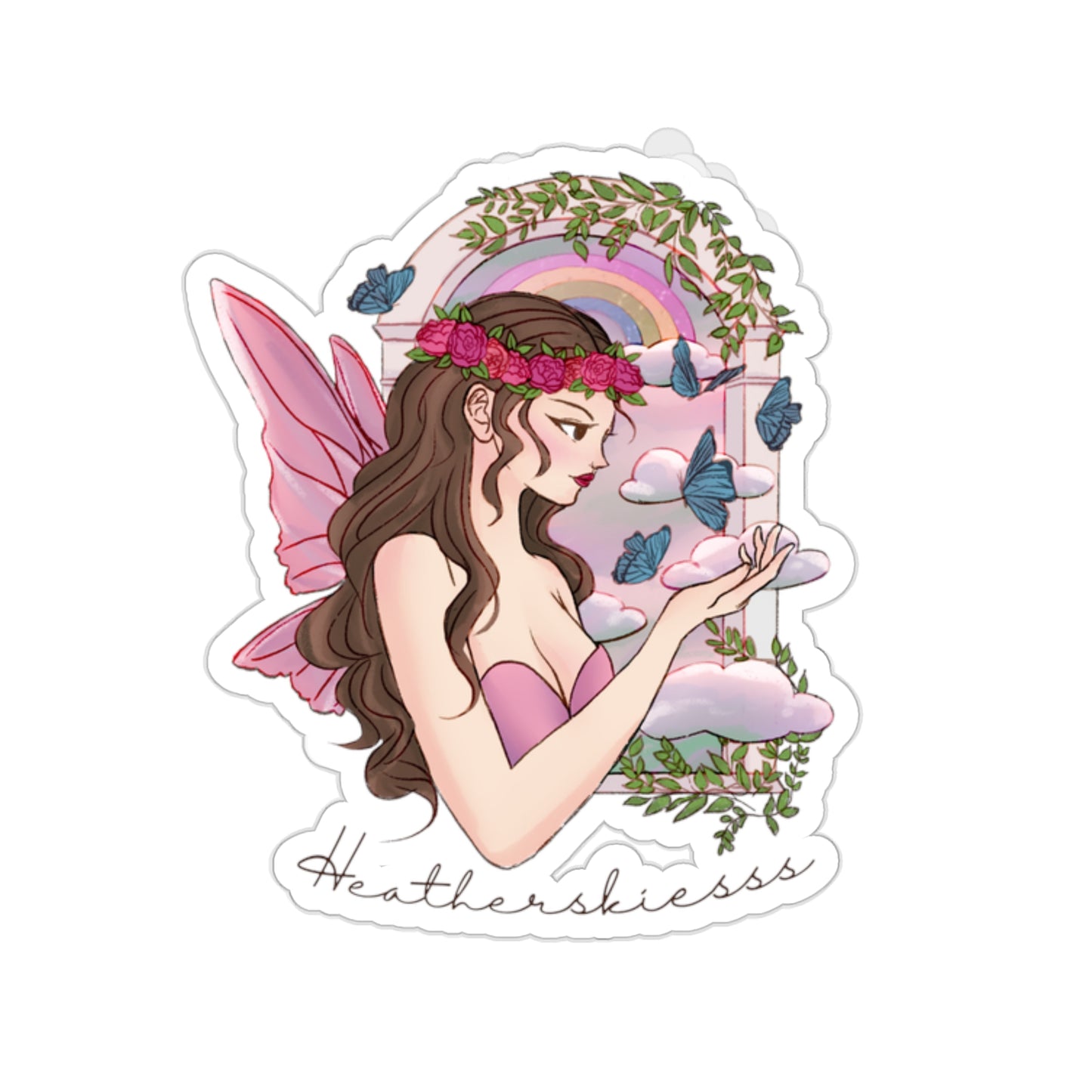 Heatherskiesss Fairy Sticker
