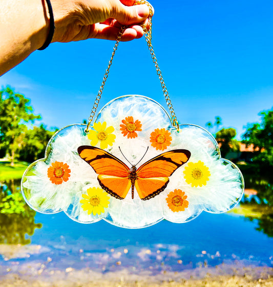 “ Flower Child “ Cloud Wall Hanging