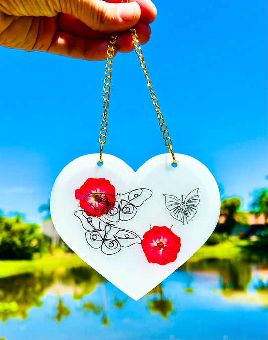 Milky Moth Mini Wall Hanging