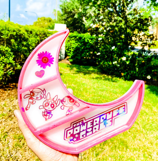 " The Powerpuff Girls " LED Moon Shelf