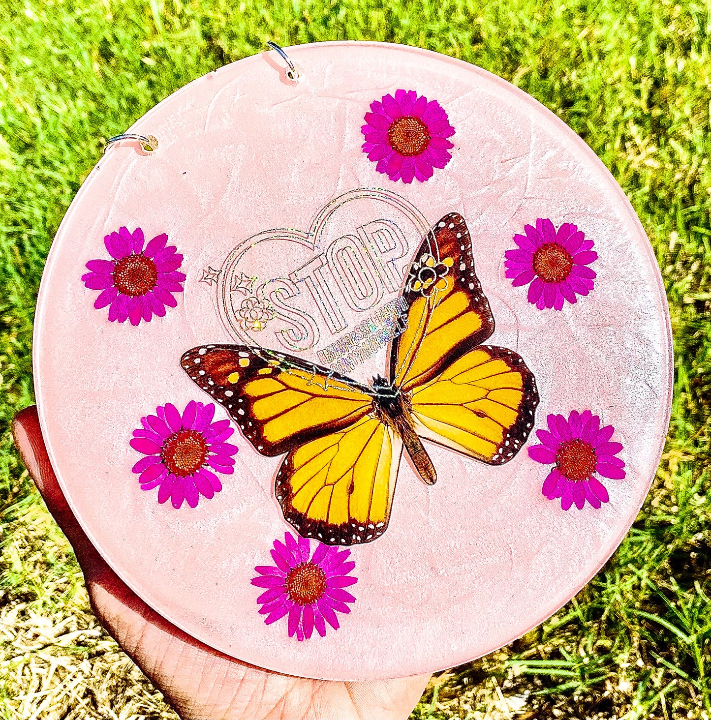 Self Love Monarch Wall Hanging