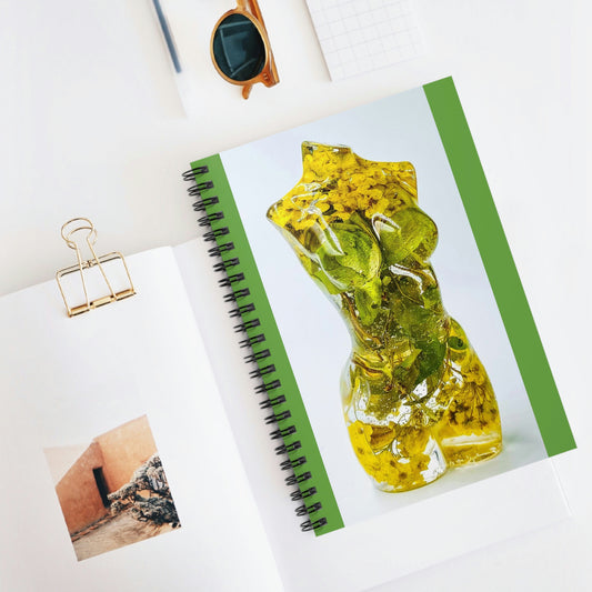 Daffodill Goddess Spiral Notebook