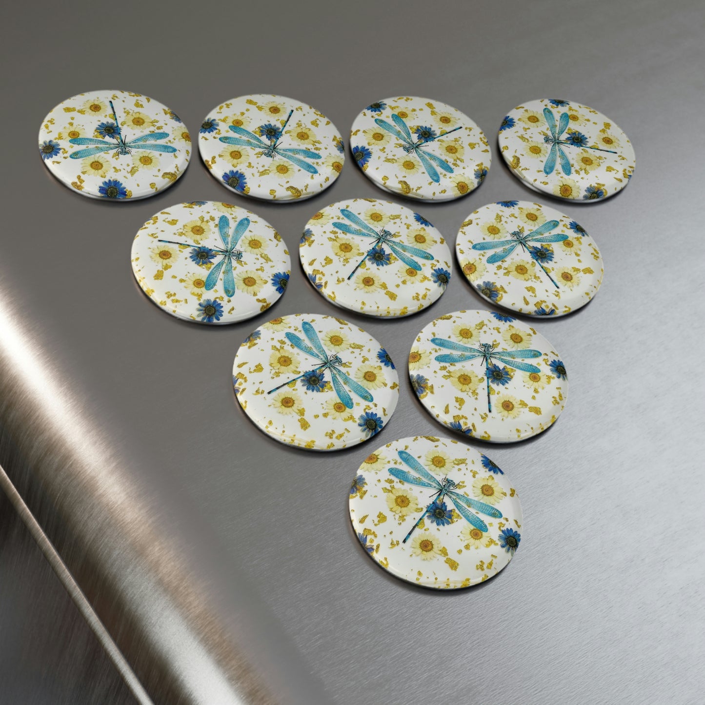 Milky Dragonfly Magnet