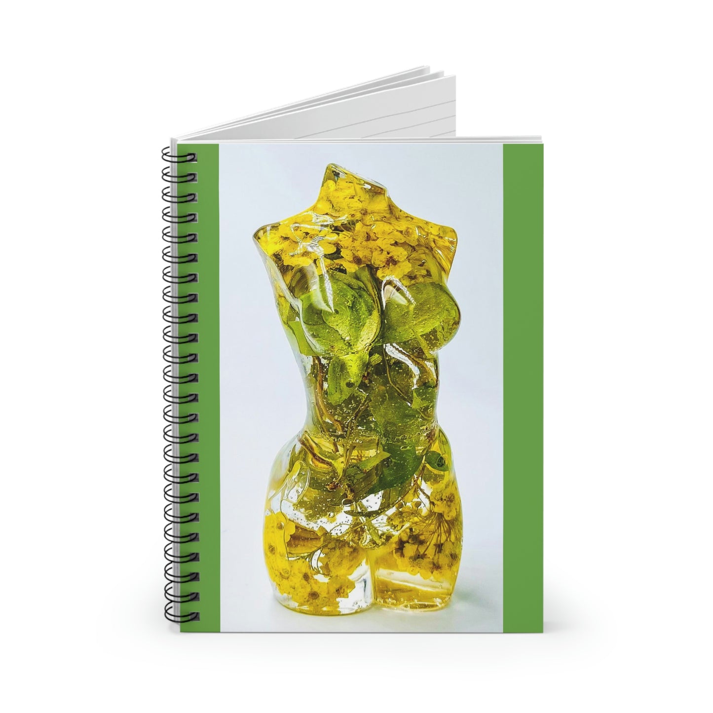 Daffodill Goddess Spiral Notebook