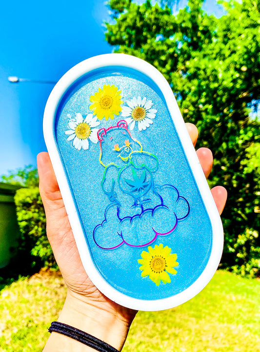 " Stoney Bear " Care Bear Rolling Tray