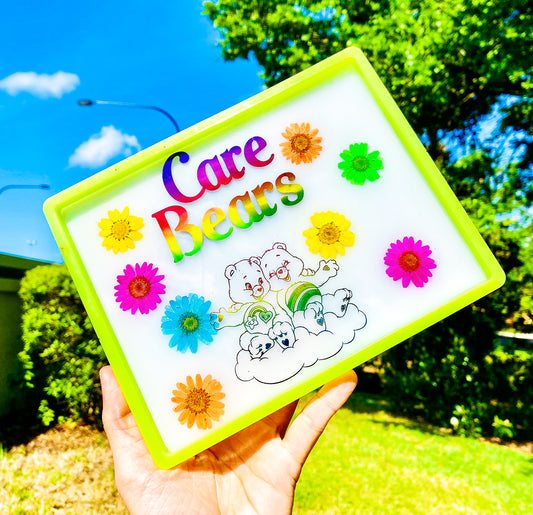 Rainbow Care Bear Rolling Tray