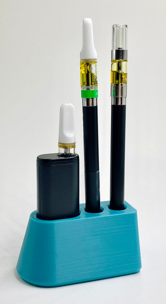 Teal Vape Organizer Stand