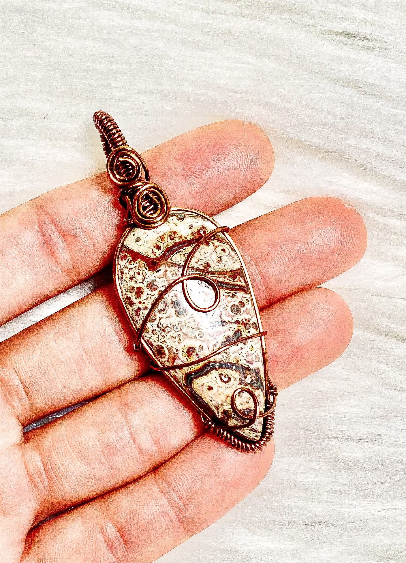 Leopard Skin Jasper Pendant