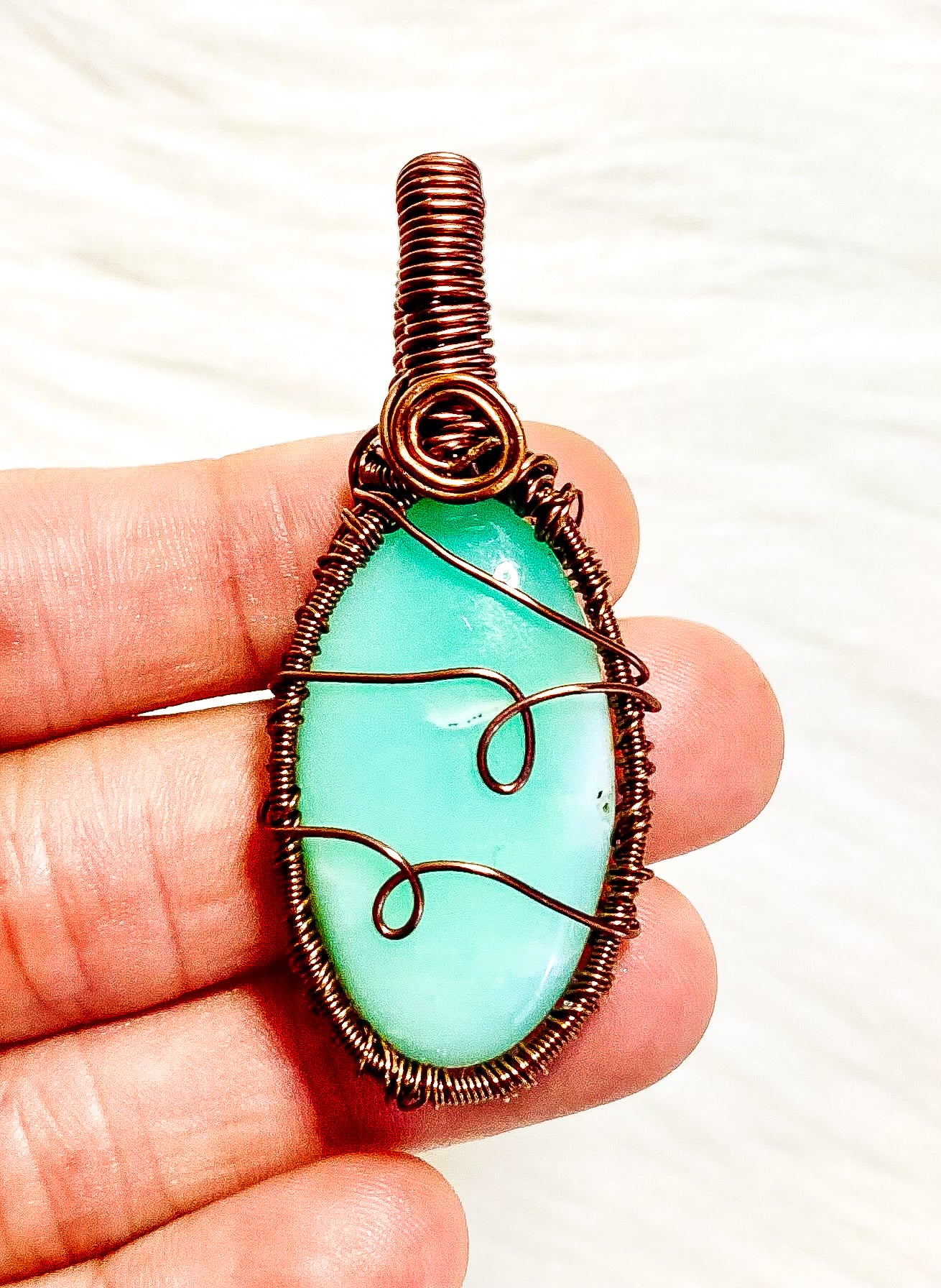 Chrysoprase Pendant