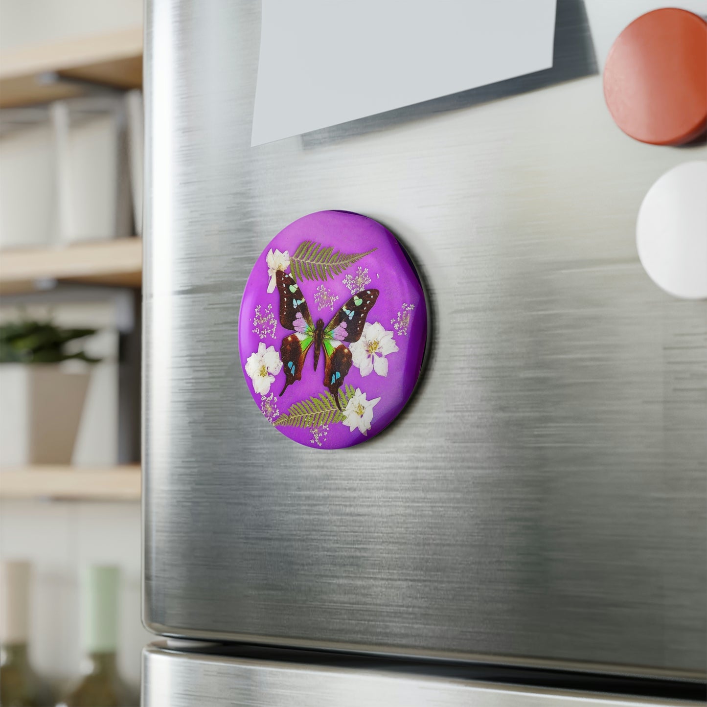 Purple Swallowtail Magnet