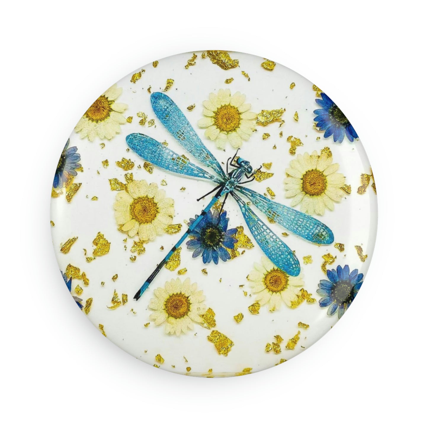 Milky Dragonfly Magnet