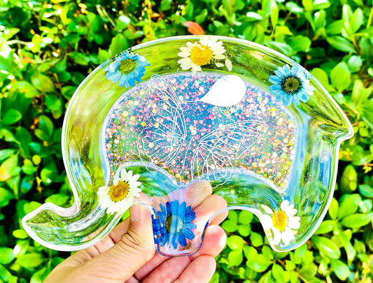 Dreaming Fairy Elephant Tray