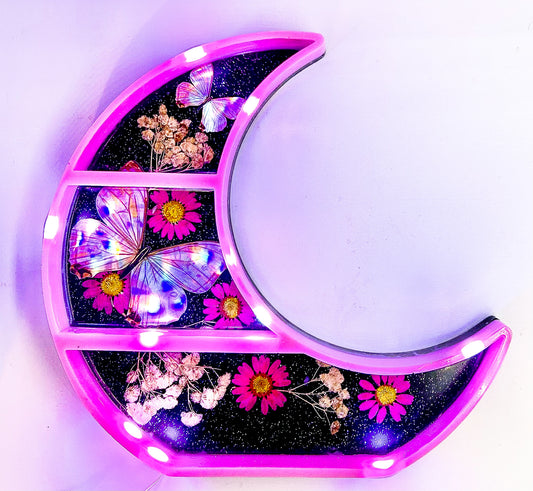 “ Dancing in the Moonlight “ LED Moon Shelf