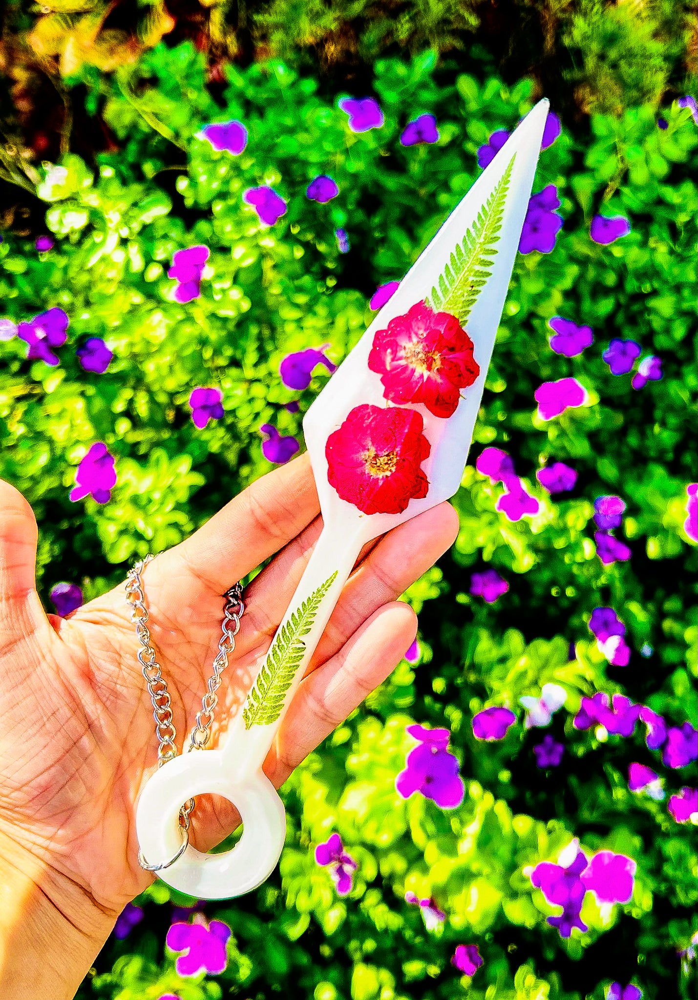 Rosebud Kunai Wall Hanging