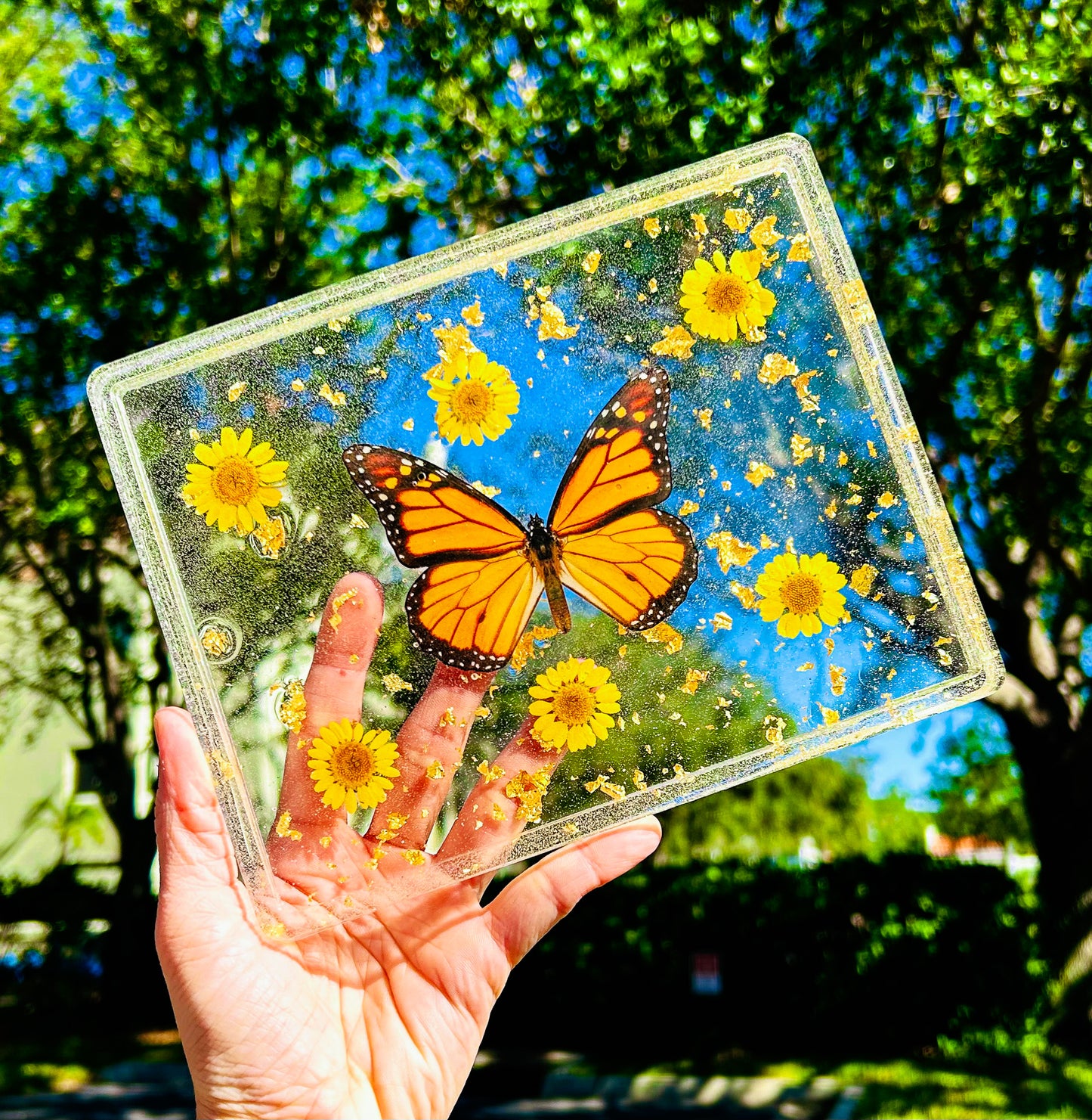 Golden Monarch Rolling Tray