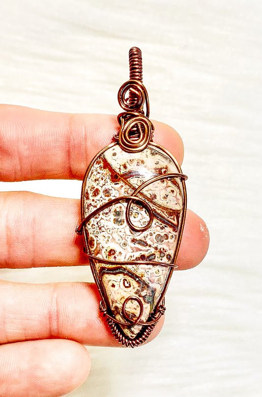 Leopard Skin Jasper Pendant