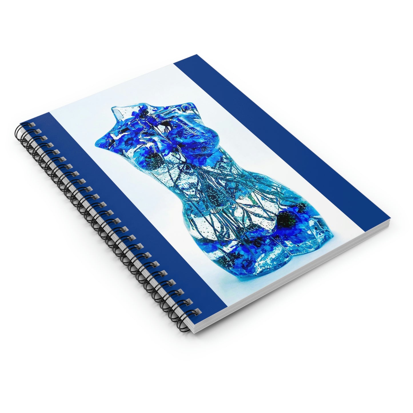 Blue Astro Goddess Spiral Notebook